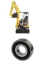 Rolamento Roletes Lagarta Mini Escavadeira YANMAR Vio, 30 mm