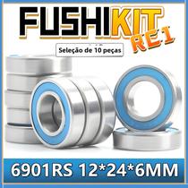 Rolamento Selado Azul 6901RS 10PCS 12x24x6mm ABEC-3 Para Carros RC E Caminhões Rolamento Selado Azul 6901RS 10PCS 12x24x6mm ABEC-3 Para Carros RC E Caminhões