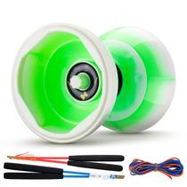 Rolamento triplo Diabolo MAGICYOYO Pro, tamanho médio, 12,7 cm, azul Rolamento triplo Diabolo MAGICYOYO Pro, tamanho médio, 12,7 cm, azul