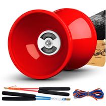 Rolamento triplo Yoyo Diabolo MAGICYOYO Pro, vermelho, tamanho médio Rolamento triplo Yoyo Diabolo MAGICYOYO Pro, vermelho, tamanho médio