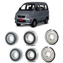 Rolamentos Cambio BS09 HAFEI Towner 2007 até 2012 Kit