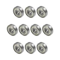 Rolamentos De Esferas De Sulco Profundo 629ZZ 9x26x8mm, Aço Carbono Selado Com Plástico Duplo, 10