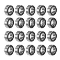Rolamentos de esferas de sulco profundo uxcell 688-2RS 8x16x5mm 20 unidades Rolamentos de esferas de sulco profundo uxcell 688-2RS 8x16x5mm 20 unidades