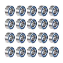 Rolamentos de esferas de sulco profundo uxcell MR105-2RS 5x10x4mm 20 unidades