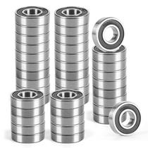 Rolamentos de esferas Donepart R8-2RS Furo de 1/2 polegada 28,6 mm OD 8 mm de largura