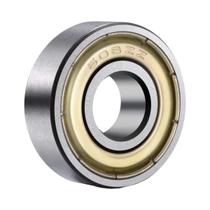 Rolamentos De Esferas Miniatura De Metal Com Dupla Blindagem 608 ZZ 608RS Para Skateboard, 8mm X