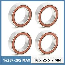 Rolamentos De Pivô Para Quadro De Bicicleta 16x25x7mm Full Balls MR16257-2RSV MAX 4PCS 16257 2RS RSV Rolamentos De Pivô Para Quadro De Bicicleta 16x25x7mm Full Balls MR16257-2RSV MAX 4PCS 16257 2RS RSV