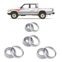 Rolamentos Diferencial Traseiro Mazda B2200 B2500