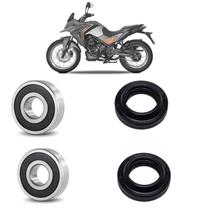 Rolamentos Roda Dianteira Dafra NH190 Kit Rolamentos Roda Dianteira Dafra NH190 Kit