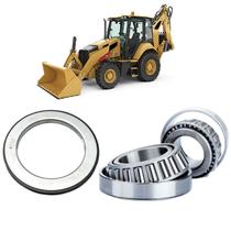 Rolamentos Roda Dianteira Retro Escavadeira Caterpillar 4x2 Kit