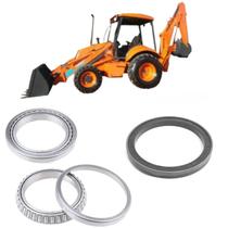 Rolamentos Roda Dianteira Retro Escavadeira Fiat Allis FB80.2-3 e FB100.2-3 kit