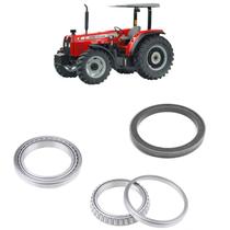 Rolamentos Roda Dianteira Trator Massey Ferguson Serie MF200 4x4 Eixo Carraro Kit Rolamentos Roda Dianteira Trator Massey Ferguson Serie MF200 4x4 Eixo Carraro Kit