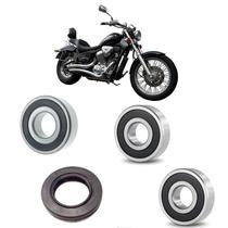 Rolamentos Roda Traseira Honda Shadow 600 Kit