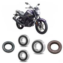 Rolamentos Roda Traseira Yamaha Fazer 250 2006 até 2010 Kit Rolamentos Roda Traseira Yamaha Fazer 250 2006 até 2010 Kit
