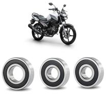 Rolamentos Roda Traseira YAMAHA YBR 150 Factor Rolamentos Roda Traseira YAMAHA YBR 150 Factor