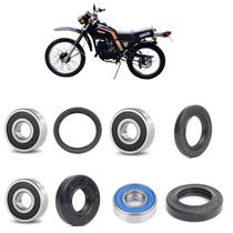 Rolamentos Rodas YAMAHA DT180 1981 até 1987 Kit