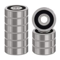 Rolamentos XIKE 638-2RS com vedação dupla de borracha 8x28x9mm (10 unidades)