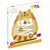 Rolando Figuras Com O Gatinho Babebi Brinquedo Educativo