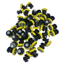 Roldana 1125 Amarela Regulável Para Vidro 8/10mm C/ 1000 Un Roldana 1125 Amarela Regulável Para Vidro 8/10mm C/ 1000 Un