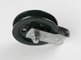 Roldana 80mm Estampada Aço Temperado 400 Kg Robustec