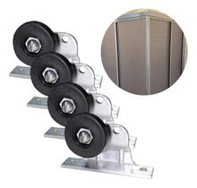Roldana Box 19mm Com Cavalete Acrilico Abrigo Pia Kit 4 Pcs