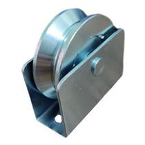 Roldana Caixa Fechada Canal V Rebite 2 Polegada Reforçada