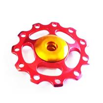 Roldana Câmbio Bike WG Sports Alumínio 8 9 e 10v Vermelha Roldana Câmbio Bike WG Sports Alumínio 8 9 e 10v Vermelha