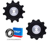Roldana câmbio traseiro Shimano 10 e 11v - Rolamento SKF