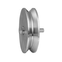 Roldana canal v 3 polegadas para portão canal v