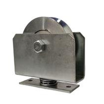 Roldana com Suporte Giratório de 3" Canal V