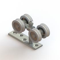 Roldana côncava base reta perfil