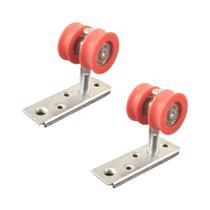 Roldana côncava simples para trilho stanley kit 2 peças