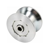 Roldana de Aço U de 3" com Dois Rolos de Canal de 1.1/2"