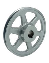 Roldana de correia em V QWORK Roldanas de ranhura única com 6,95 cm de diâmetro