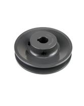 Roldana de correia em V QWORK Single Groove Web Sheaves de 3,95 polegadas OD