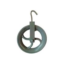 Roldana de Ferro com Gancho 70kg 8cm para Movimentar Cargas Pesadas Ouro Minas Roldana de Ferro com Gancho 70kg 8cm para Movimentar Cargas Pesadas Ouro Minas