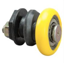 Roldana excêntrica com rolamento para box - abs amarela