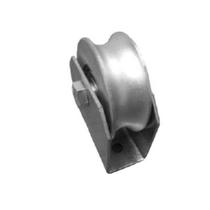 Roldana Ferro Maciça 100mm (4") para Cano 1/2" - Caixa Fechada - Fabricação em Tornos CNC