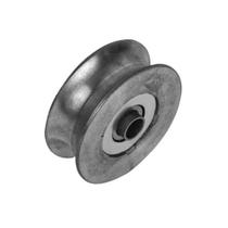 Roldana Ferro Maciça 80 Cano 1/2" Bucha - Ferrosul - Rolamento Novo Roldana Ferro Maciça 80 Cano 1/2" Bucha - Ferrosul - Rolamento Novo