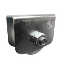 Roldana garen para portão v 2 pol com suporte fechado pom