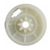 Roldana Gol G3 Renault Clio Scenic Com Engrenagem De Metal