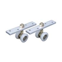 Roldana guia trilho stanley 2 rodas c/rolamento rebaixo aba 1/18" porta 2pcs jocec Roldana guia trilho stanley 2 rodas c/rolamento rebaixo aba 1/18" porta 2pcs jocec