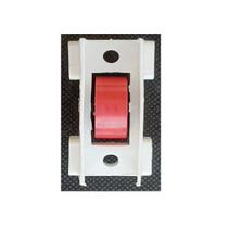 Roldana linha-30 alta "reta" com rolamento janela porta aluminio kit 4 un Roldana linha-30 alta "reta" com rolamento janela porta aluminio kit 4 un