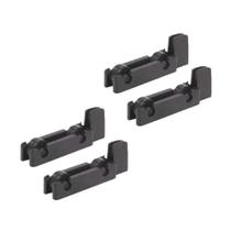 Roldana nylon dupla sem guia para janelas e vitros linha-16 leves kit 4un Roldana nylon dupla sem guia para janelas e vitros linha-16 leves kit 4un