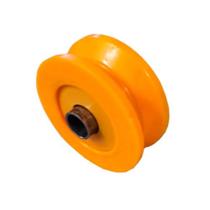 Roldana Nylon Laranja Maciça 50(2") Tipo V para Cantoneira - Ferrosul