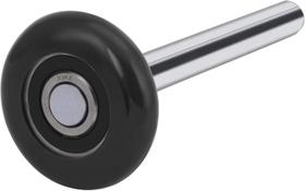 Roldana para porta de garagem XiKe 2" nylon haste de 10 cm 6200-2RS Roldana para porta de garagem XiKe 2" nylon haste de 10 cm 6200-2RS