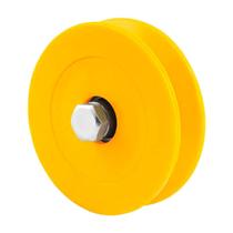 Roldana para portão 2.1/2" tipo v em nylon sem caixa vonder Roldana para portão 2.1/2" tipo v em nylon sem caixa vonder