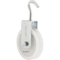 Roldana Plástica 4 cm com Gancho - Vonder