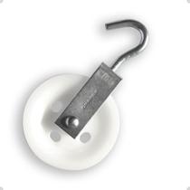 Roldana Plastica com Gancho 6cm Crafer Roldana Plastica com Gancho 6cm Crafer