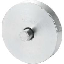 Roldana Portão 4 Tipo V Zincado Com Rolamento Vonder